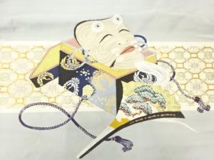 アンティーク　綴れ能道具模様織出し帛紗